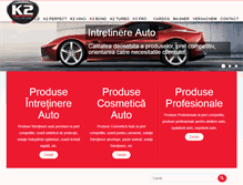 Tablet Screenshot of k2auto.ro
